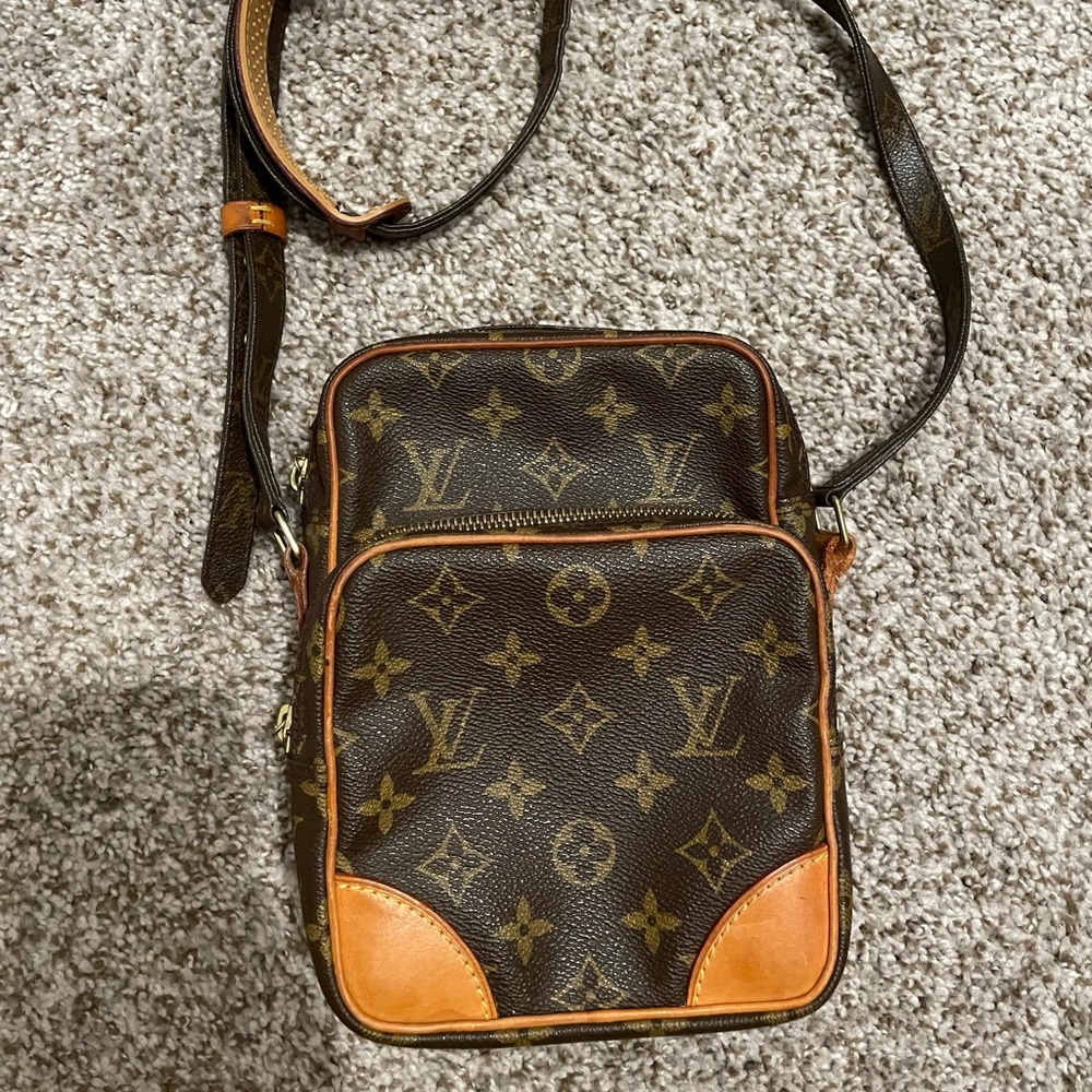 SOLD Authentic Louis Vuitton Amazon Crossbody Shoulder Bag Monogram